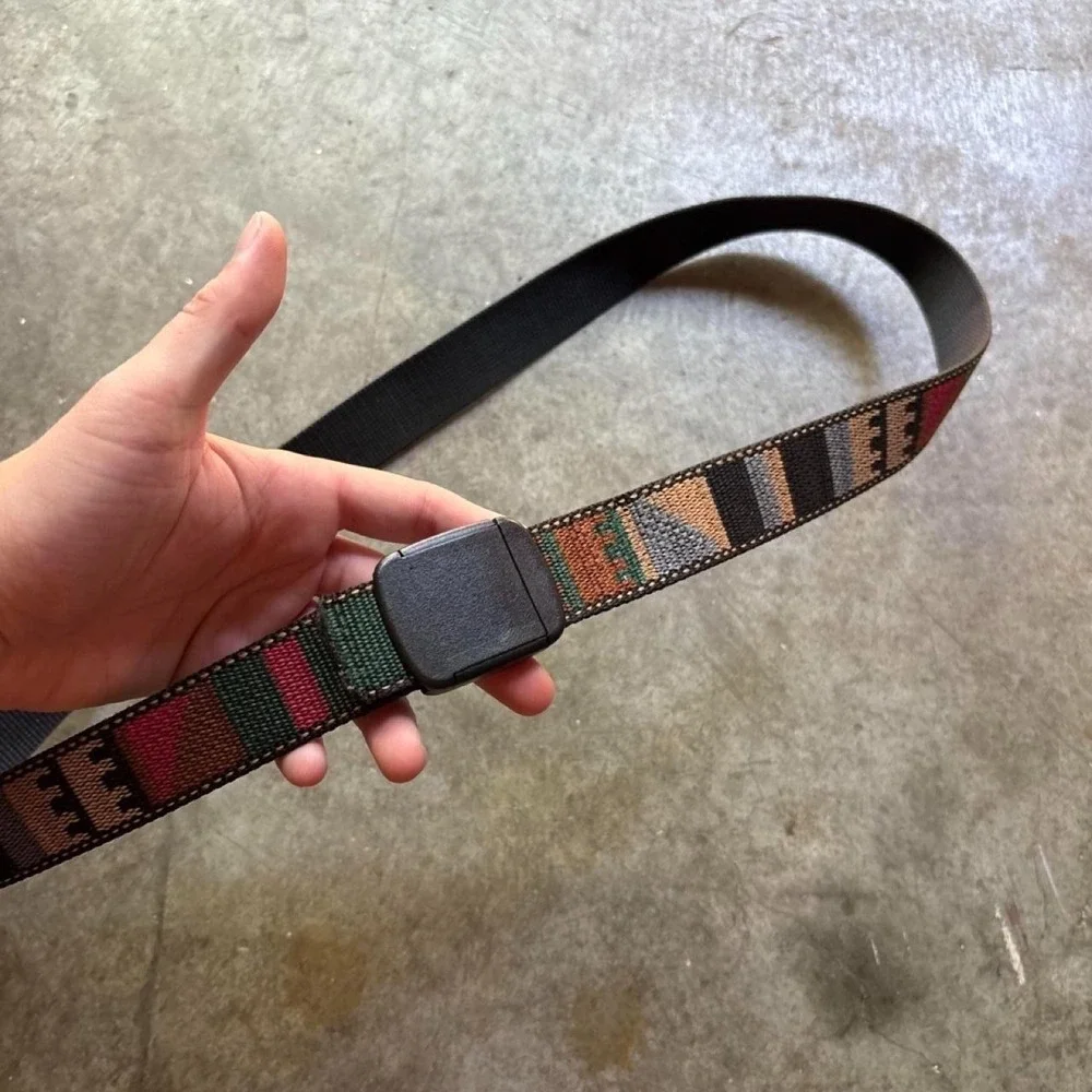 Bison Designs multicoloured belt   Mens Size Large